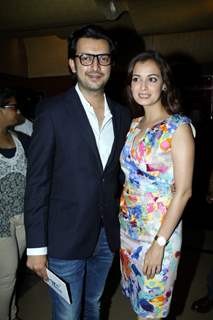 Sahil Sanghvi and Dia Mirza at the Trailer Launch of 'Bobby Jasoos'