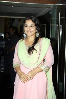 Vidya Balan was seen at the Trailer Launch of 'Bobby Jasoos'