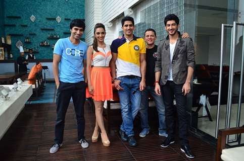 The cast at the Promotions of Fugly