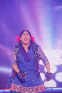 Palak performs at the Launch of Jhalak Dikhhla Jaa Season 7