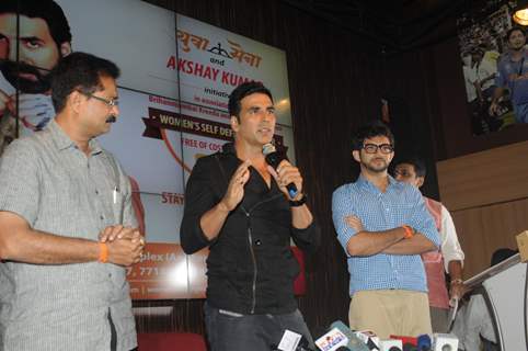 Akshay Kumar launches Women Safety Defence Centre