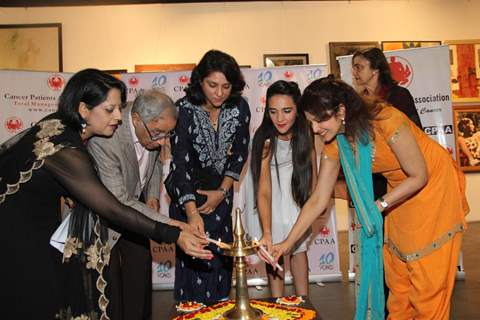 The inauguration of Group Art Exhibition 'Colours of Life'