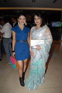 Rashmi Pitre and Asawari Joshi was seen at the Music launch of Marathi Film Lai Bhari