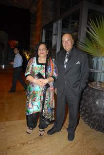 Prem Chopra with his wife at the Launch of Dilip Kumar's autobiography 'Substance and the Shadow'