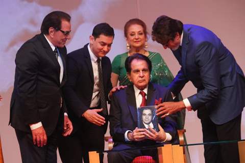 Launch of Dilip Kumar's autobiography 'Substance and the Shadow'