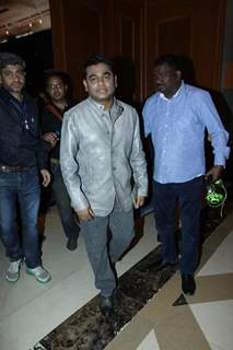 A. R. Rahmaan arrives at the Music launch of 'Lekar Hum Deewana Dil'