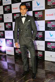 Rahul Khanna was at the GQ Best Dressed Men 2014