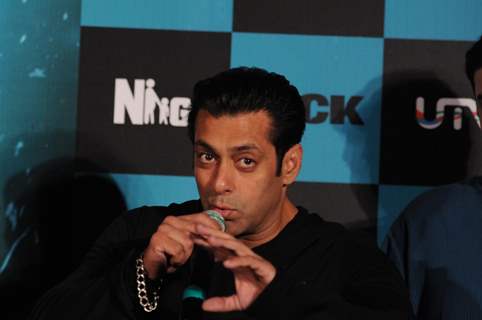 Salman Khan at the Trailer Launch of 'Kick'