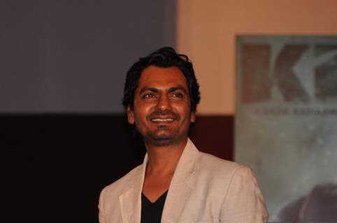 Nawazuddin Siddiqui at the Trailer Launch of 'Kick'