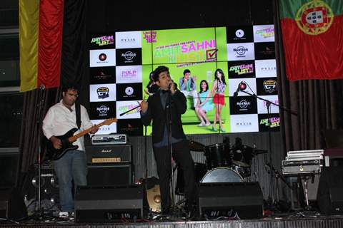 Vir Das performs at the Music Launch of Amit Sahni Ki List