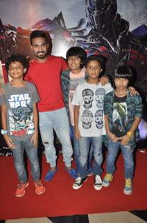 Salman Yusuf Khan at Transformers Age of Extinction Premiere