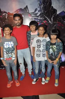 Salman Yusuf Khan at Transformers Age of Extinction Premiere