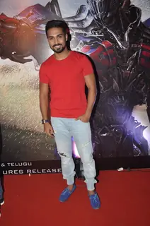 Salman Yusuf Khan at Transformers Age of Extinction Premiere