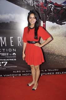 Asha Negi at Transformers Age of Extinction Premiere