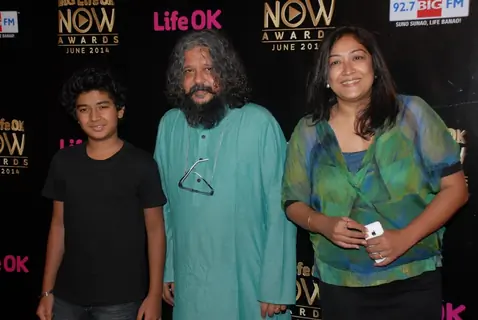 Amole and Partho Gupte at  Life OK Now Awards