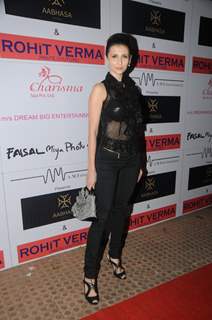 Claudia Ciesla at the launch of Rohhit Verma club wear collection