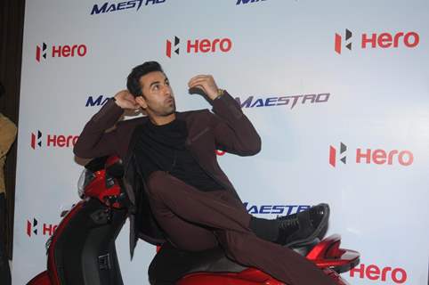 Ranbir Kapoor Attends a Hero Moto Corp Contest Event