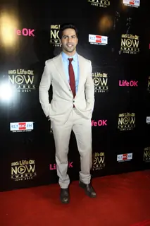 Varun Dhawan at Life OK Now Awards