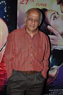 Mukesh Bhatt at Ek Villain's Special Screening.