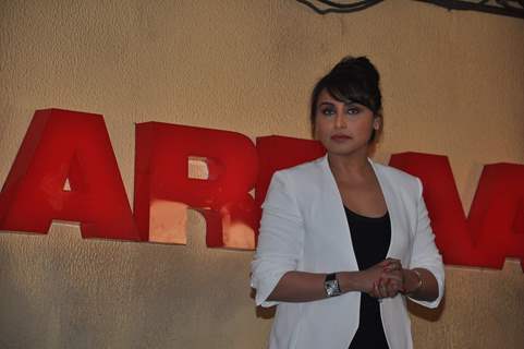Rani Mukherjee at Mardaani's First look