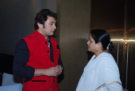 Rajesh Kumar and Supriya Pathak at the launch of Sab TV's Tu Mera Agal Bagal Mein Hain