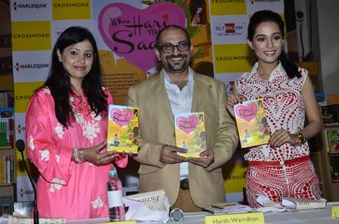 Harsh Warrdhan and Amrita Rao at the  Book Launch of 'When Hari Met His Saali'