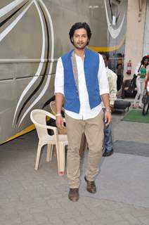 Ali Fazal at the Promotions of Bobby Jasoos