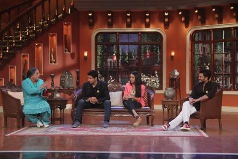 Dadi chats with the cast of Ek Villain on Comedy Nights With Kapil