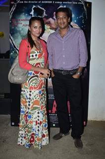 Mahesh Bhupathi and Lara Dutta at the special screening of Ek Villian