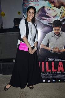 Genelia Dsouzais is excited at the screening of Ek Villian