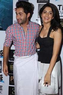 Armaan Jain puts on a Dhoti at the Press Conference