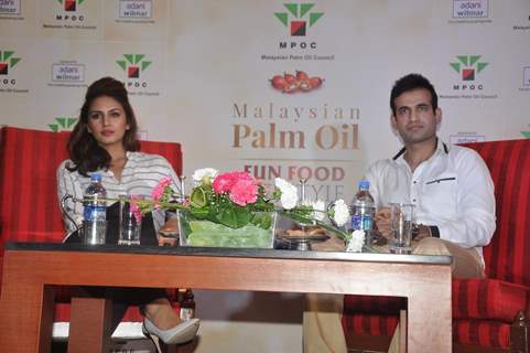 Huma Qureshi and Irfan Pathan were present at Malaysian Palm Oil Launch