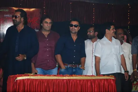 The cast at the Launch of Rakth Daar