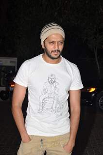 Riteish Deshmukh at the success party of Ek Villain