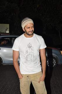 Riteish Deshmukh at the success party of Ek Villain