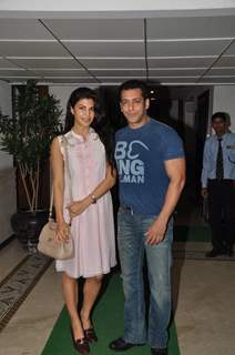 Salman Khan and Jacqueline Fernandes at 'Ek Villain' success bash