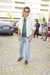 Armaan Jain poses for the media