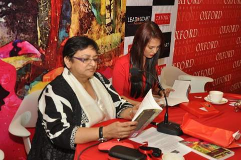 Rochelle Maria Rao and Neerja Gauri read out from the book at the launch