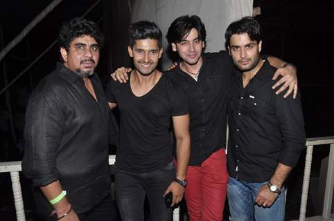 Ravi Dubey and Rajan Shahi were seen at Vivian Dsena's Birthday Party