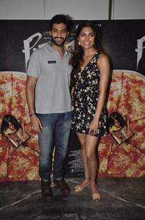 Akshay Oberoi and Parvathy Omanakuttan at the Promotion of Pizza 3D