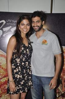 Akshay Oberoi and Parvathy Omanakuttan at the Promotion of Pizza 3D