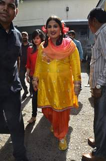 Vidya Balan at the Promotions of Bobby Jasoos on Jhalak Dikhala Jaa