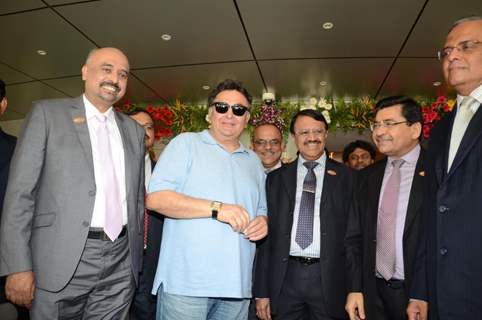 Rishi Kapoor at the launch of IDBI bank