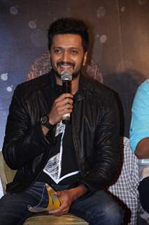 Riteish Deshmukh addresses the media at the Success Party of Ek Villain