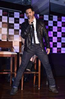 Varun Dhawan promoting his upcoming movie 'Humpty Sharma Ki Dulhaniya