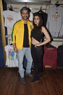 Alia and Varun for Sony SIX FIFA promotions at Hard Rock Cafe