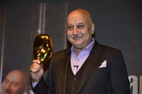 Anupam Kher at the Press Meet of The Anupam Kher Show