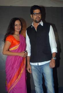 Neha Joshi with Murali Sharma