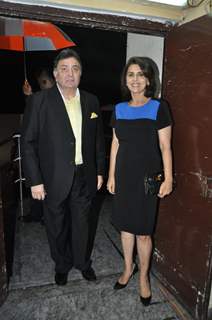 Rishi Kapoor and Neetu Singh at the Special Premier of Lekar Hum Deewana Dil