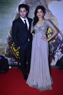 Armaan Jain and Deeksha Seth at the Special Premier of Lekar Hum Deewana Dil